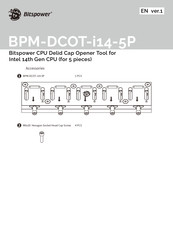 Bitspower BPM-DCOT-i14-5P Manual