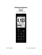 Dakota NDT RX8-DL Operation Manual