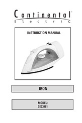 Continental Electric CE23181 Instruction Manual