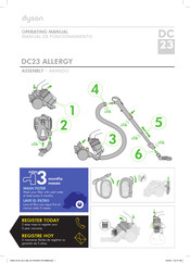 Dyson DC23 ALLERGY Operating Manual