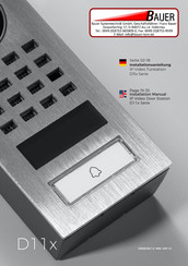 DoorBird D1102KV Installation Manual