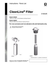 Graco CleanLine 248653 Instructions-Parts List Manual