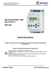 Novatek-electro NTRV30200 Operating Manual