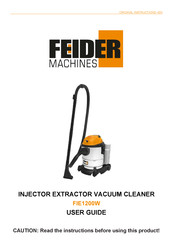 Feider Machines FIE1200W User Manual