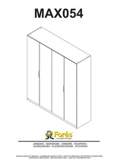 Fores MAX054 Assembling Instructions