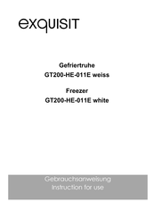Exquisit GT200-HE-011E Instructions For Use Manual