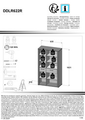 Forte DDLR622R Assembling Instruction