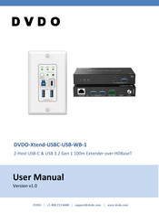 DVDO DVDO-Xtend-USBC-USB-WB-1 User Manual