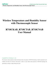 netvox R718CKAB User Manual