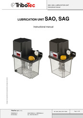 TriboTec 1008817 Instructional Manual