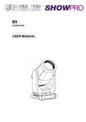 Silver Star SHOWPRO BX LEDMOV700 User Manual
