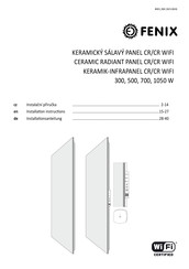 Fenix CR Wifi 1050 Installation Instructions Manual