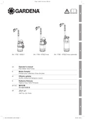 Gardena 1764 Operator's Manual
