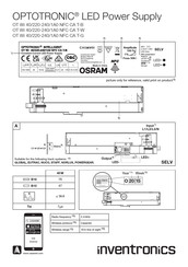 Inventronics OSRAM OPTOTRONIC OT Wi 40/220-240/1A0 NFC CA T-B Manual