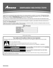 Amana ADB1400AWD0 User Instructions