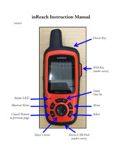 Garmin inReach EXPLORER + Instruction Manual