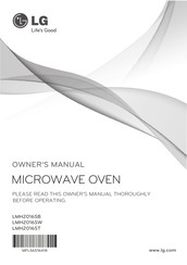 LG LMH2016ST Owner's Manual
