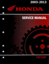 Honda CRF230F 2009 Service Manual