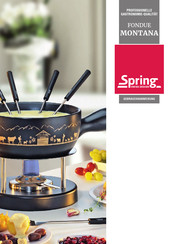 Spring 2896225024 Operating Instructions Manual