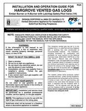 Hargrove CLS1805AA Installation And Operation Manual