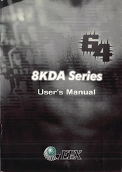 EPOX 8KDA Series User Manual