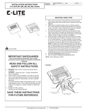 C-LITE C-FL-B-FLW-34L Series Installation Instructions Manual