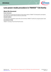 Infineon TRAVEO T2G CYT3 Series Manual