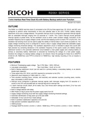 Ricoh R2061K03-E2 Manual
