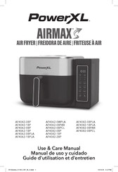 PowerXL AIRMAX AF4082-0BPCL Use & Care Manual