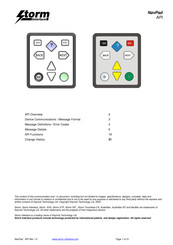 Storm Interface NavPad ATP EZ08-22200 Manual