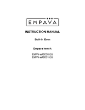 Empava EMPV-WOC31-EU Instruction Manual
