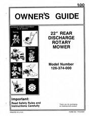 MTD 126-374-000 Owner's Manual