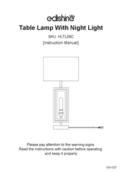 edishine HLTL09C Instruction Manual