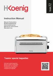 Hkoenig toas32 Instruction Manual
