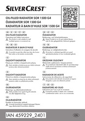 Silvercrest SOR 1500 G4 Operating And Safety Instructions Manual