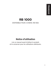Dogtra RB 1000 Series Owner's Manual