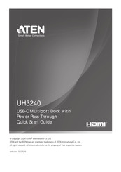ATEN UH3240 Quick Start Manual