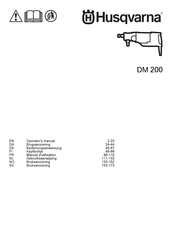 Husqvarna DM 200 Operator's Manual