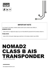 DIGITAL YACHT NOMAD 2 Manual