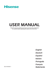 Hisense H55U8B User Manual