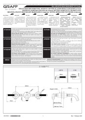 Graff E-11431B-C19B-PC-T Instructions For Assembly And Use
