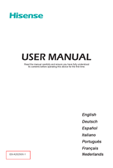 Hisense 43A7160F User Manual