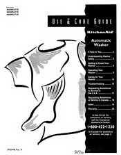 KitchenAid KAWS677E Use & Care Manual