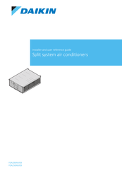 Daikin FDA250AXVEB Installer And User Manual