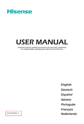 Hisense 58AE7000F User Manual