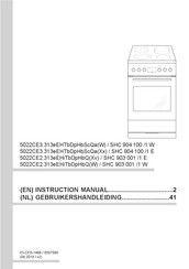 Amica 5022CE3.313eEHTbDpHbScQa(W) Instruction Manual