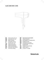Taurus 900118000 Instructions For Use Manual