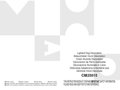 Costway CM25015 Manual