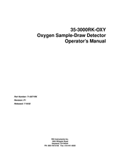 RKI Instruments 35-3000RK-OXY Operator's Manual