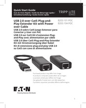 Eaton TRIPP LITE B203-101-POC Quick Start Manual